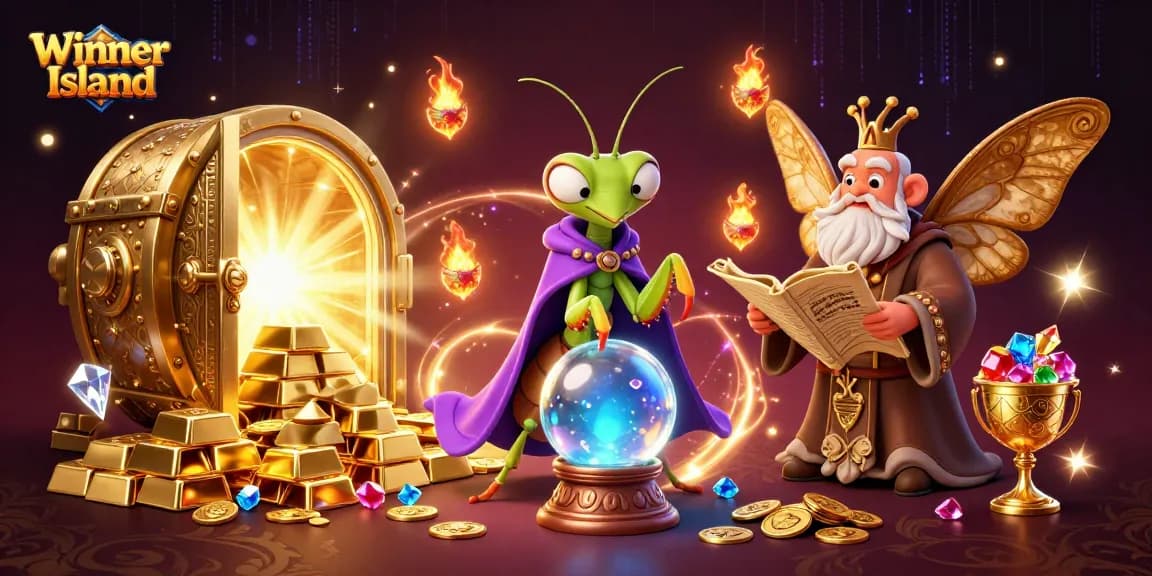 Engage in top-tier gambling with Winner Island's thrilling slots and abundant riches.