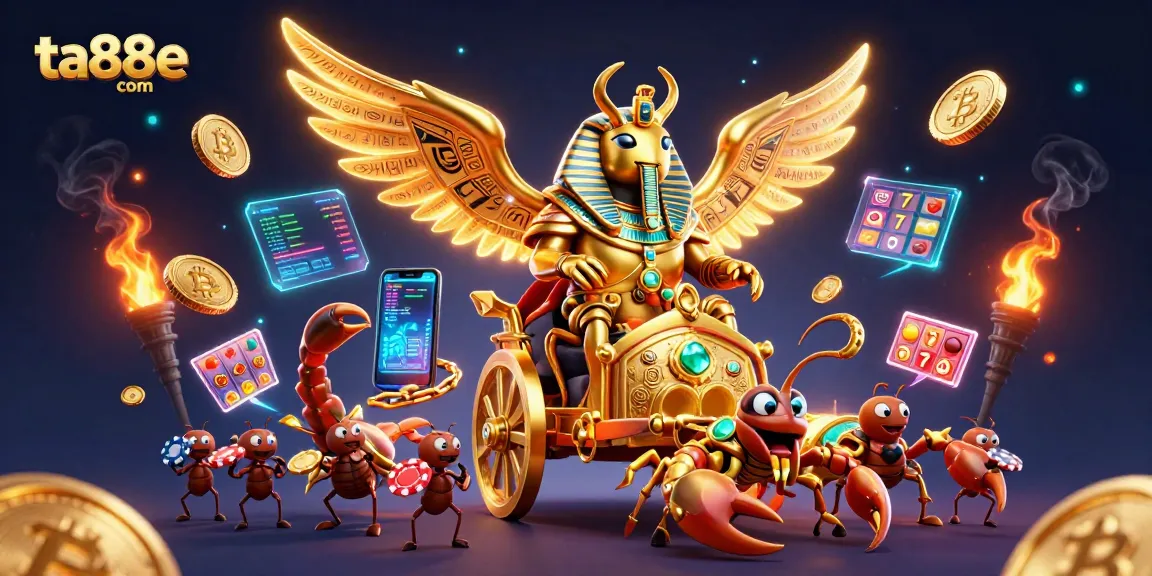 Experience thrilling gaming moments at ta88e com with vibrant slot elements and dazzling characters.